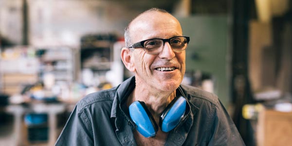 photo of older male worker