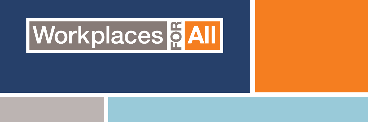 Image using logo in color blocks