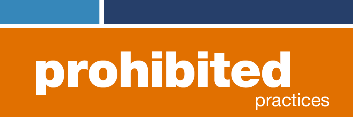 Header graphic prohibited
